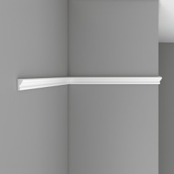 Молдинг гладкий DECOMASTER 97124F гибкий (33*15*2400мм)