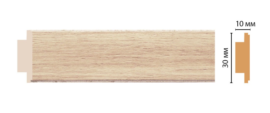 Молдинг DECOMASTER 110-11 (30*10*2400мм)