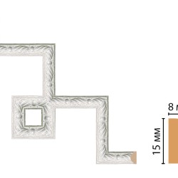 Декоративный угловой элемент DECOMASTER 130-3-20 (200*200мм)